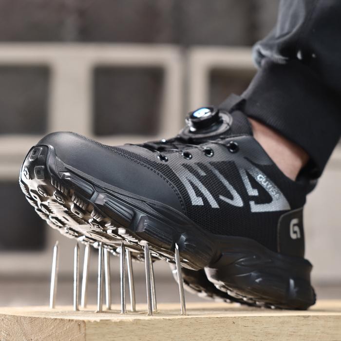 Ready- Alfathi Sepatu Safety Ori By Guyisa Grey Art Tactical