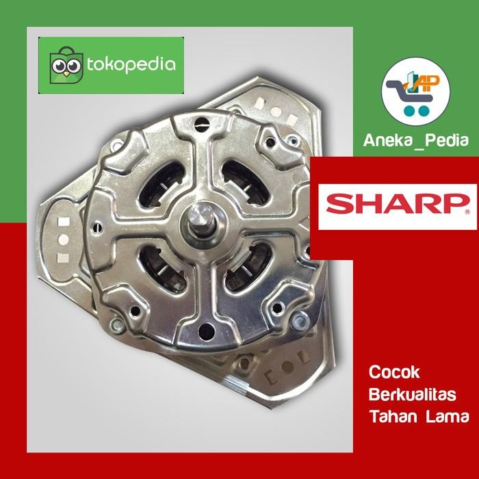 Tembaga Spin Motor Dinamo Pengering Mesin Cuci 2 Tabung Sharp Es-T70S