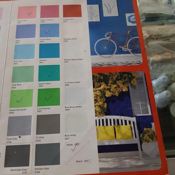 Asian Paint Value Super Emulsion Interior 5Kg - 3202 White #Gratisongkir