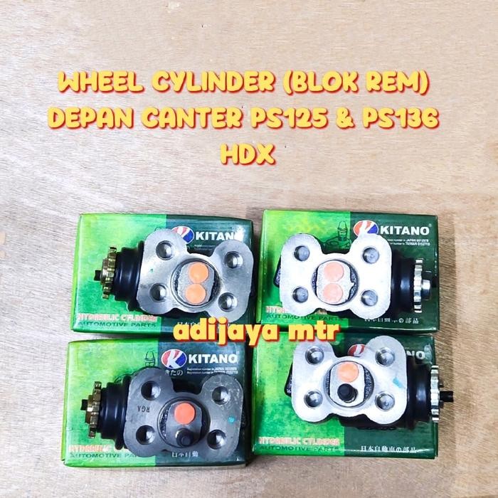Bagus Wheel Cylinder (Blok Rem) Depan Canter Ps125 Hdx Dan Ps136 Hdx