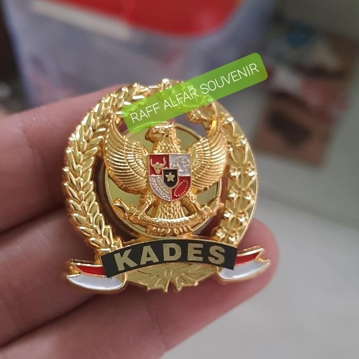 PIN KADES / LENCANA KADES / PIN KEPALA DESA / LENCANA KEPALA DESA