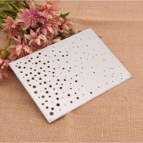 

METAL CUTTING DIES #80 - BACKGROUND DIES STARS, SQUARES JOURNAL ETC KODE 1082