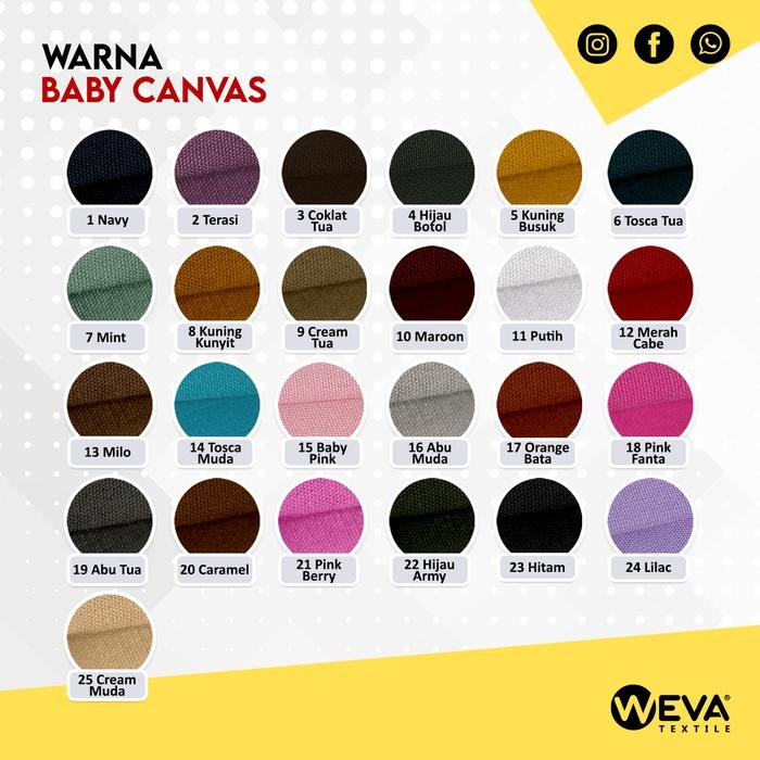 

BAHAN KAIN BABY CANVAS MINT KODE 1129