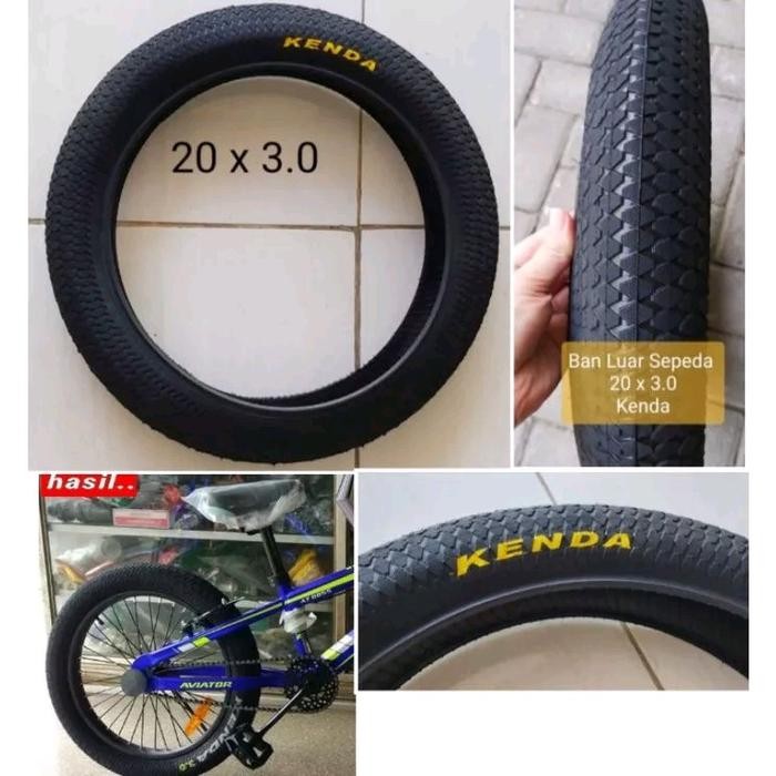 Ban Sepeda Bmx 20 X 3.0 Jumbo Kenda