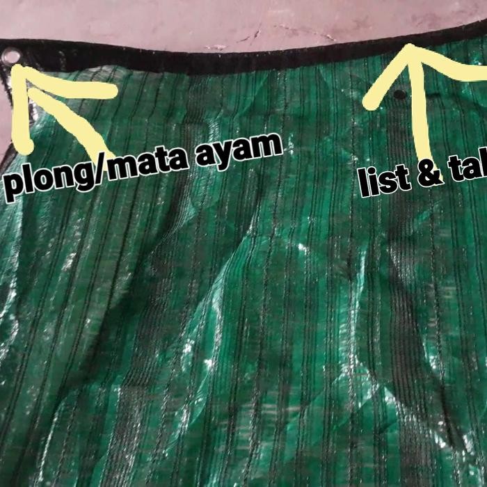 PARANET WARNA HIJAU UKURAN DAN MODEL SESUAI REQUEST