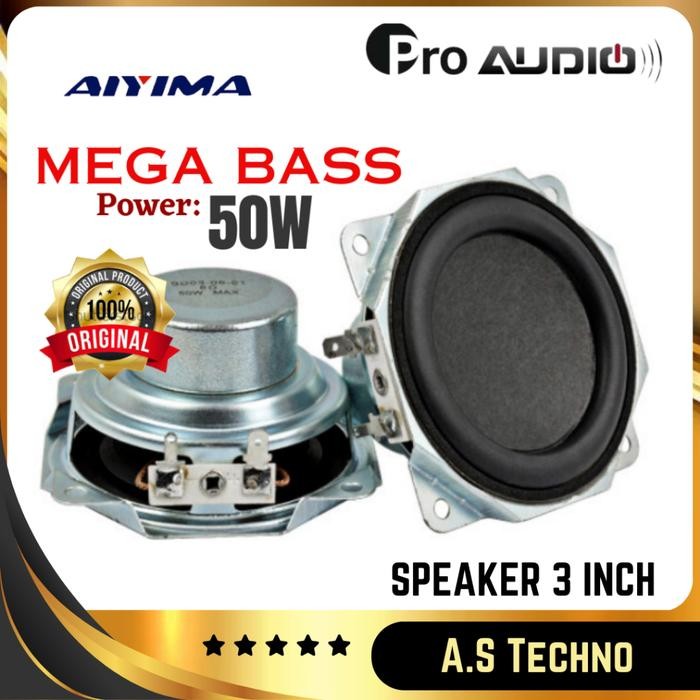 [Expert] Speaker Spiker Speker Loudspeaker Louspeaker 3 Inch Aiyima Full Range