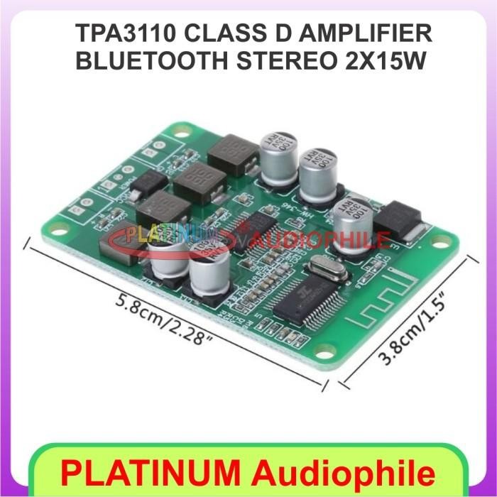 [Expert] TPA3110 Bluetooth Amplifier Class D 2X15W TPA3110 Amplifier 2x15W