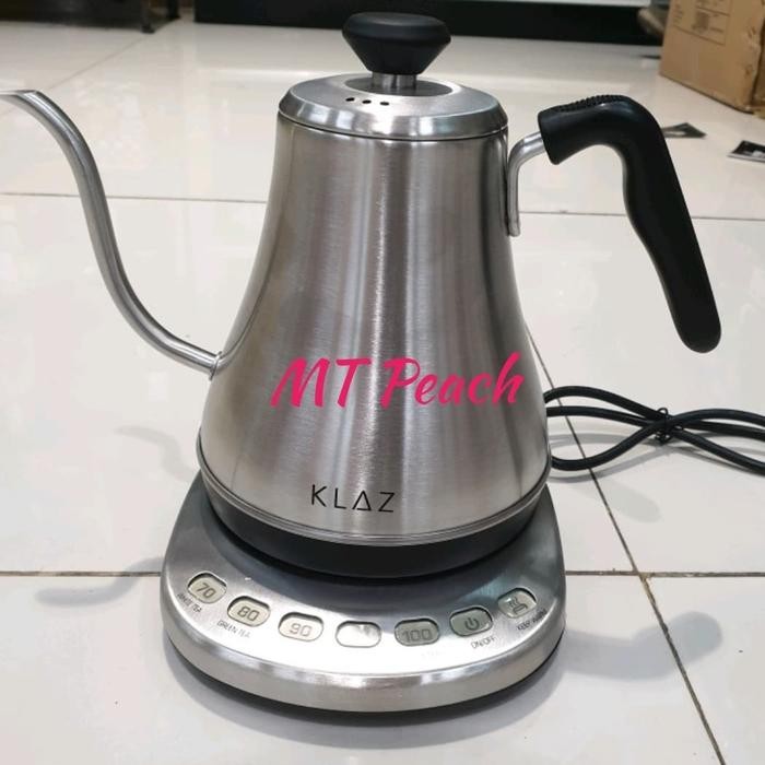 KLAZ ELECTRIC KETTLE GOOSENECK TEKO LISTRIK LEHER ANGSA TOUCH SCREEN