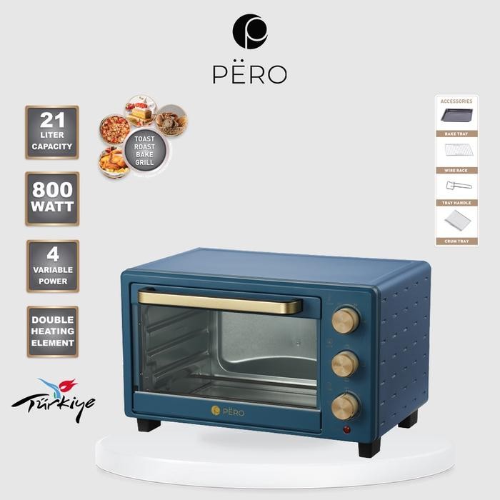 [Expert] [PROMO 6.6] Pero Multifunction Oven 21L / Oven Listrik Watt Rendah