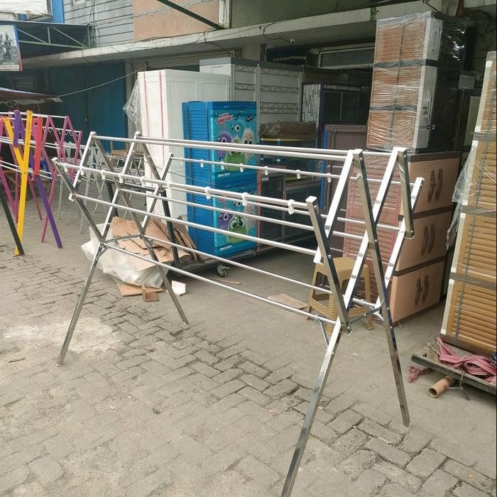 Jemuran Stainless steel 180cm / Jemuran pakaian stainless steel kokoh