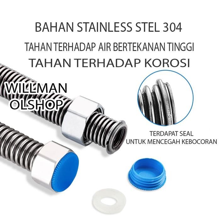 SELANG FLEKSIBEL AIR PANAS