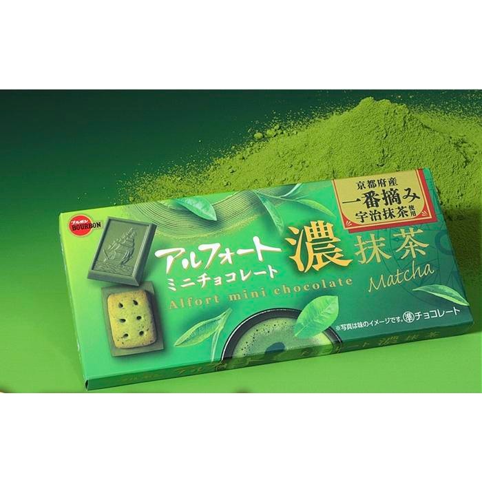 

New BOURBON Alfort Mini Chocolate Biscuit Coklat Jepang