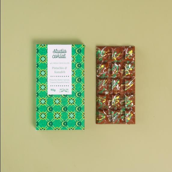 

New Pistachio & Kunafeh Milk Chocolate Bar