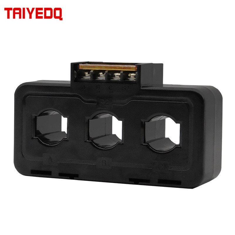 BELI SEKARANG Three-phase Integrated Current Transformer Class 0.5 Micro AC 380V Small Mini 100A/5A 