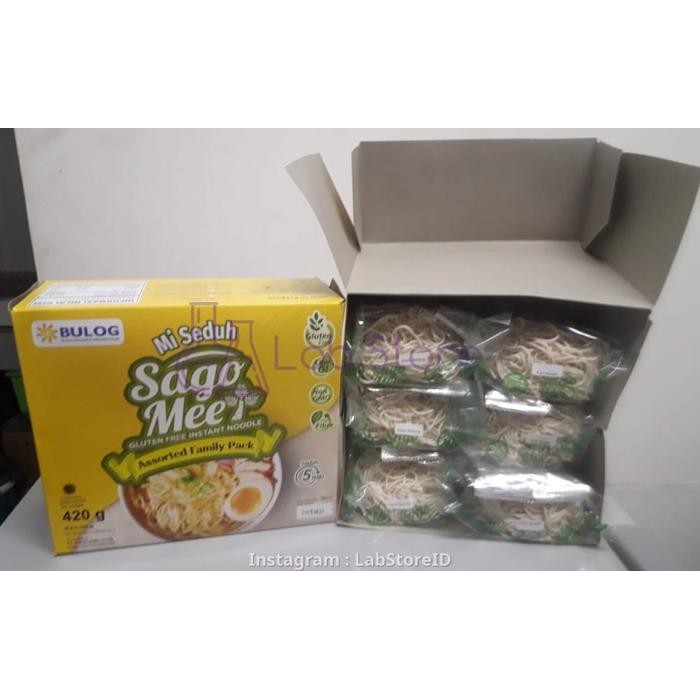 

SagoMee Sago Mee Mie Instan Noodle Sagu Rumbia Assorted Family Pack