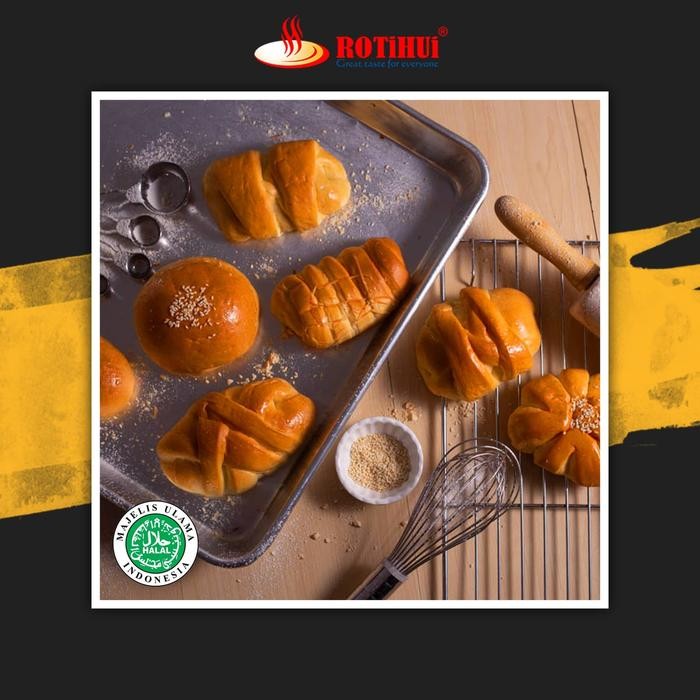 

Roti Manis Rotihui varian campur lengkap Mixed 12 pcs