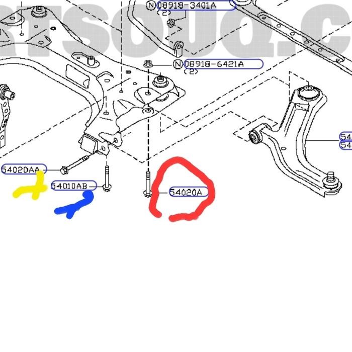 BAUT LOWER ARM GRAND LIVINA