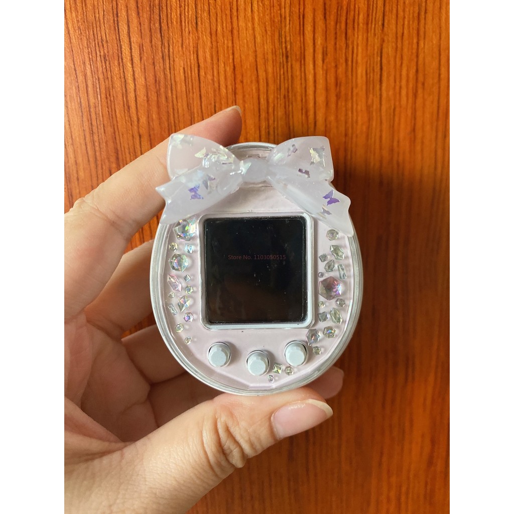 Tamagotchi Uni Electronic Pet Color Ps Silicone Heart Plug Hard Shell Dust Plug