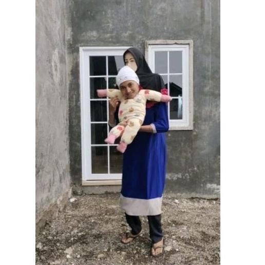 1 Set Kostum Karnaval "Gendong Bayi" Unik Dan Lucu Termurah Ready Terbaik