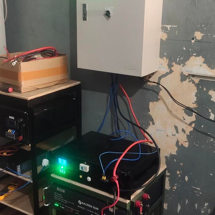 paket PLTS hybrid off grid tinggal colok kirim invoice