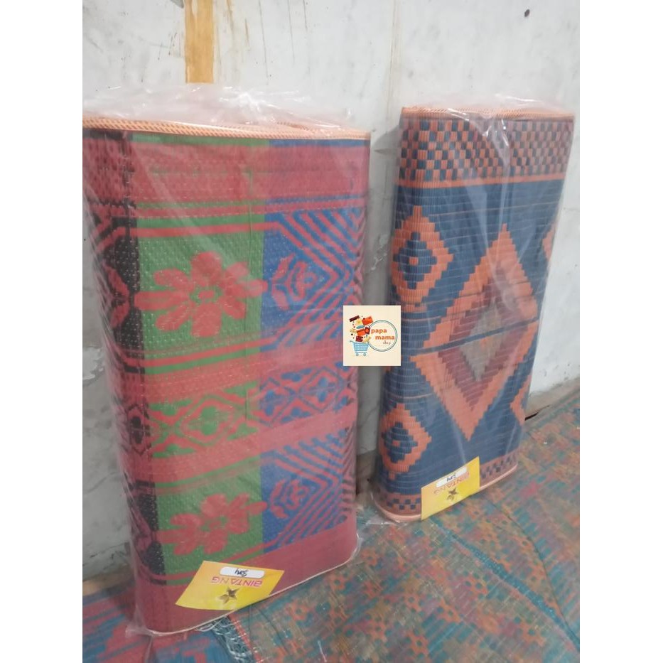 Tikar Bintang Plastik 200X200 - Tikar Lipat 300X600 - Karpet Gulung Grab/Gosend