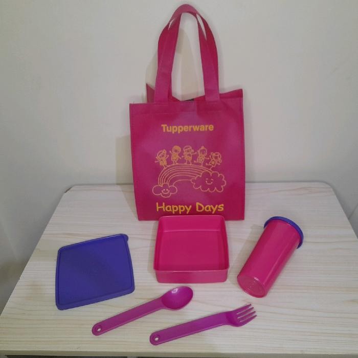 Baha - Tupperware Paket Square Away 360 Ml