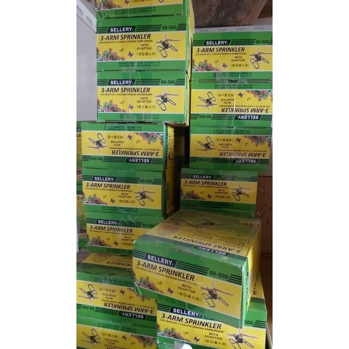 Springkel Taman Kebun Kuningan Springkel Taman Putar / Semprotan Kebun Tanaman Bunga N / Springkler