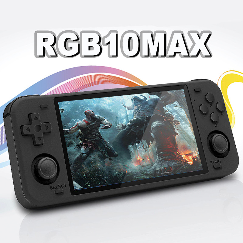 Powkiddy RGB10 Max 5.0Inch Retro Open Source System Handheld Game