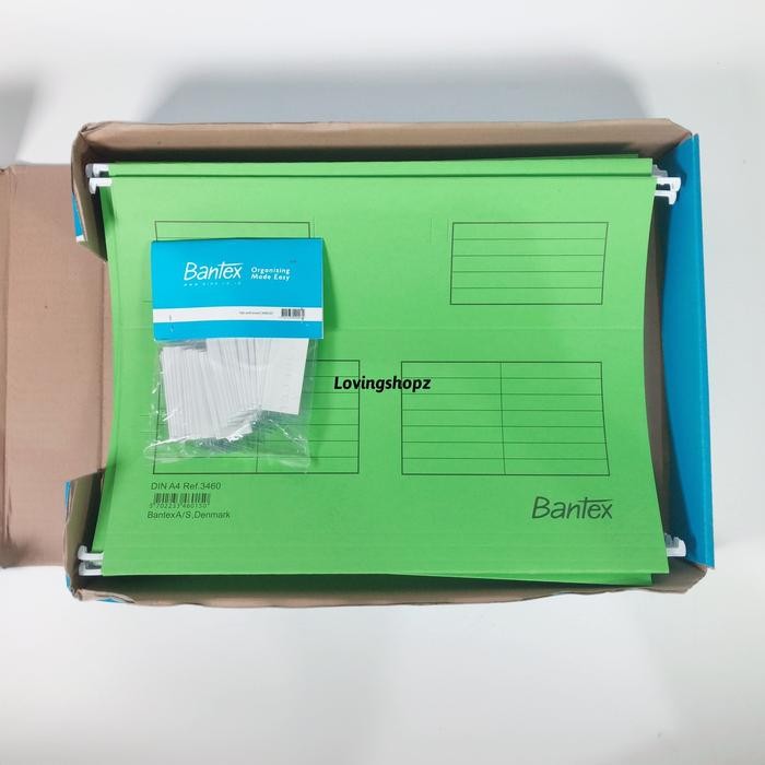 

Hang Map Gantung Bantex A4 (3460), Suspension File Bantex Ukuran A4