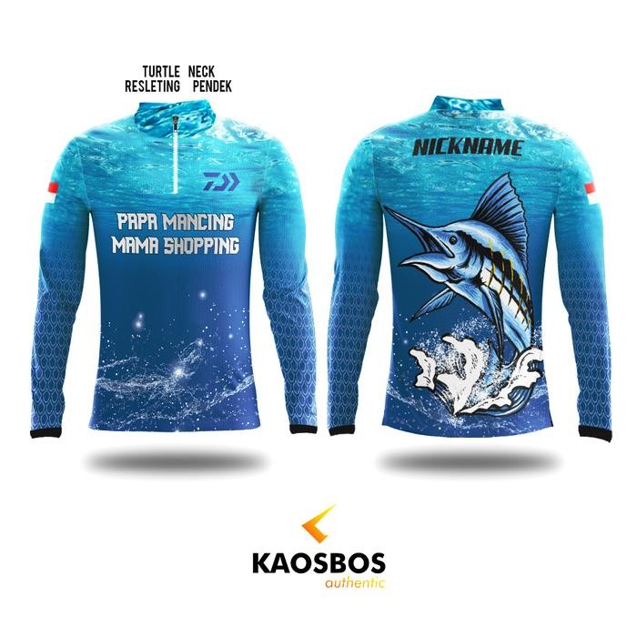 Kaos Jersey Mancing Mania Casting Resleting Full Print Custom BAD275