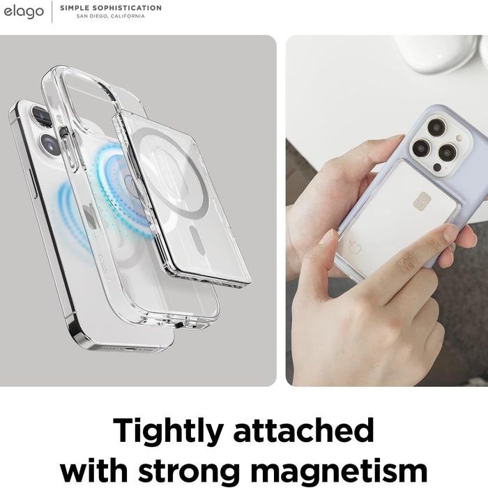 

Elago Clear Magnetic Card Holder Wallet Magsafe
