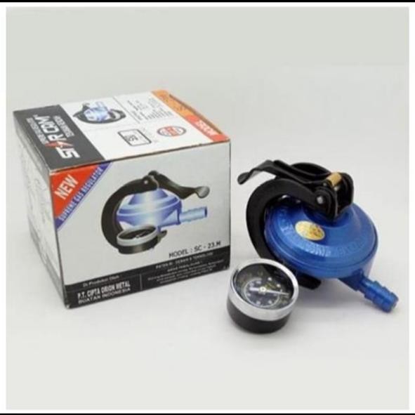 Regulator Gas Star Cam +Ampere ( Orisinil, Cap Sni ) Pasti Ori