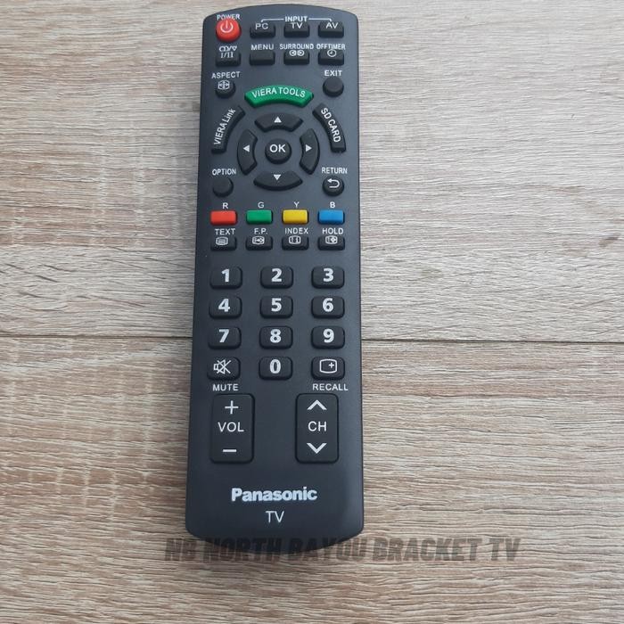 Remote Remot Tv Panasonic Led Lcd Asli Original Pasti Ori