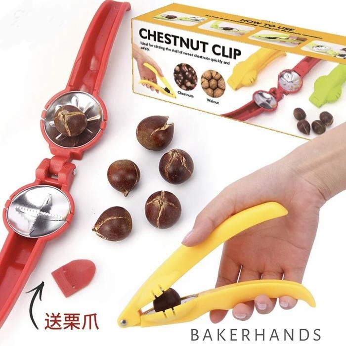 Chestnut Clip/Alat pembuka kacang kastanye/Alat pembuka chestnut