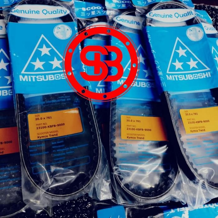 Scooter Belt KYMCO Metica GLX / Metica 125 / Trend series tsuboshi