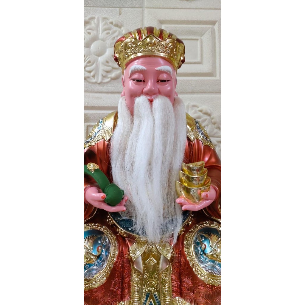 Patung Dewa Bu / Hok Tek / Ta Pe Kong - Ruyi- Fiber - 16 In - L2