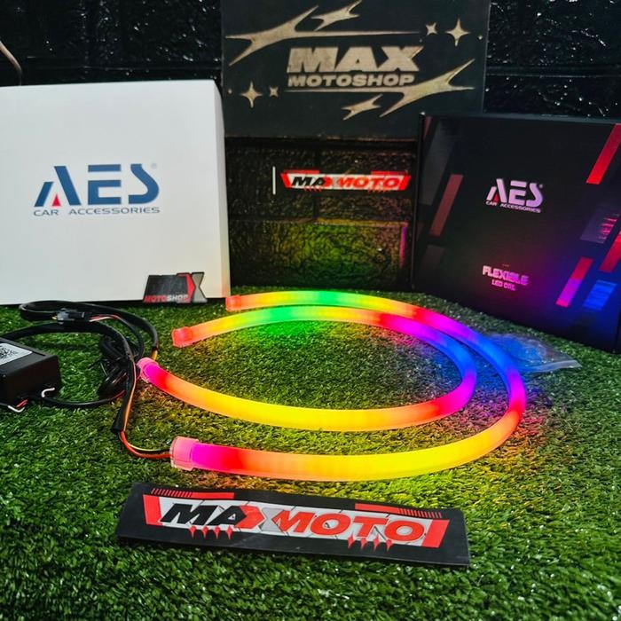 LAMPU ALIS LED DRL Huracan AES RGB WELCOME LIGTH SEIN RUNNING bluetoot