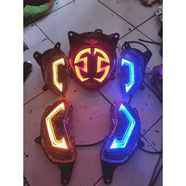 Lampu custom scoopy/stoplamp sein scoopy 2020-2021 prestige ZS
