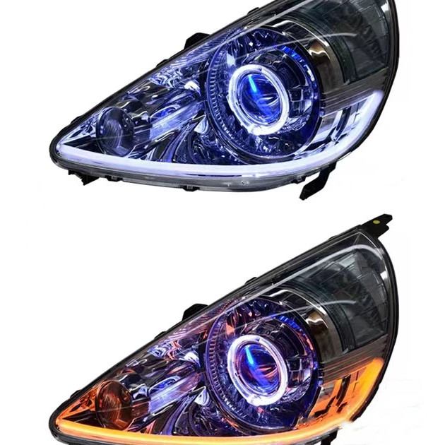 For Honda Fit GK5 2003-20 LED Headlight assembly Xenon angel devil