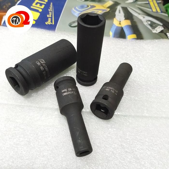 Kunci sok impact panjang eceran Jetjo tools - deep impact socket