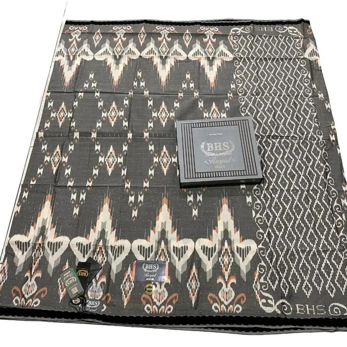 ASLI SarungBHSRoyal Kawung Mesres Sutra Sarung BHS Royal KWG MS READY STOCK