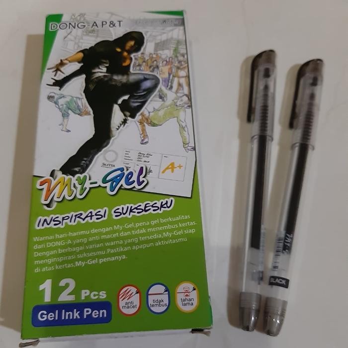 

Pulpen My Gel Dong-A 0.5mm isi 12pc