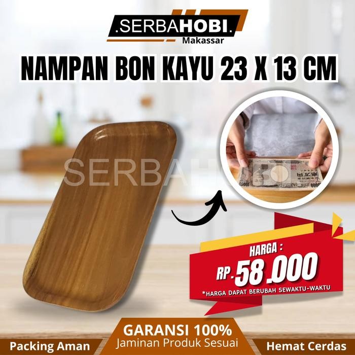 

:>:>:>:>] Nampan Kayu Bon Uang / Bill Tray / Bon Nota
