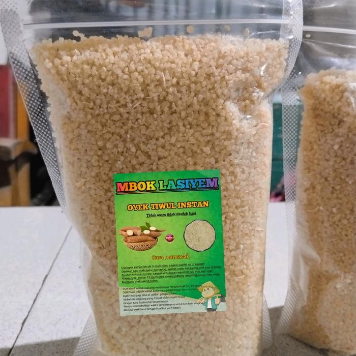 

Tiwul Oyek Singkong 4 Bungkus Nasi Tiwul Nasi Singkong Pulen Bersih Siap Di Masak Organik (2Bungkus)