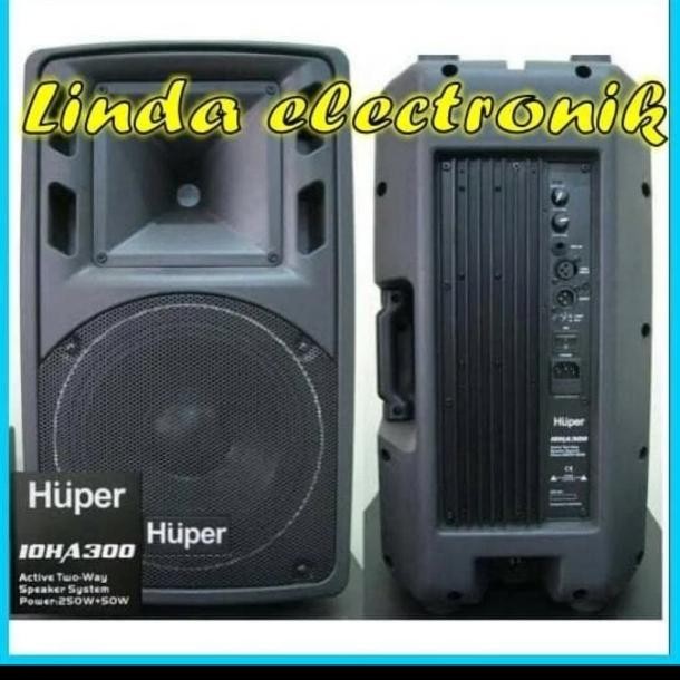 speaker aktif Huper ha300 ha 300 10 inch 1 buah originall