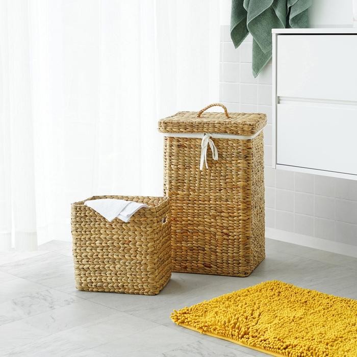 Informa Laia Keranjang Laundry Dengan Tutup Tempat Baju Pakaian Kotor Wadah Cucian Laundry Basket