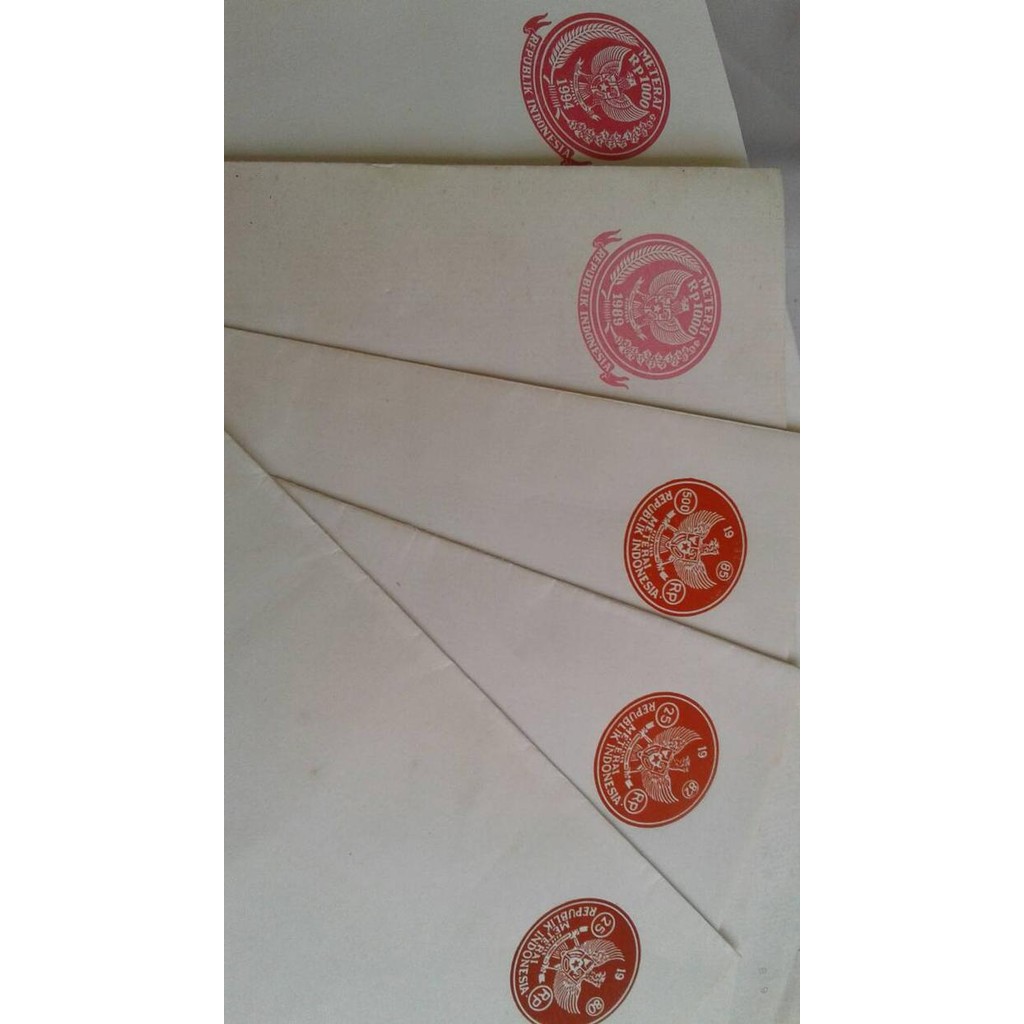 

Kertas segel tahun 60an.70an.80an.90an.2000an