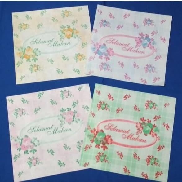 

Selamat Makan Kertas Motif Cantik ( Uk 20x20 )