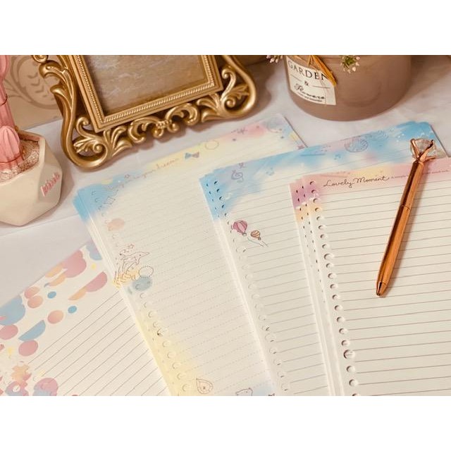 

LOOSE LEAF KERTAS BINDER COLORFUL SEASON TAIWAN