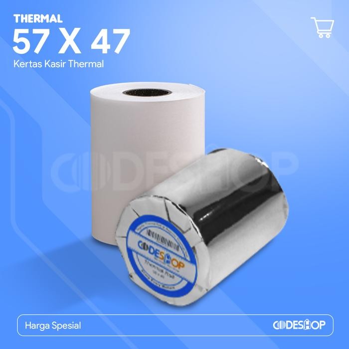 

KERTAS STRUK PRINTER BLUETOOTH PANDA UKURAN 58 X 50 MAX PRINT 58X48